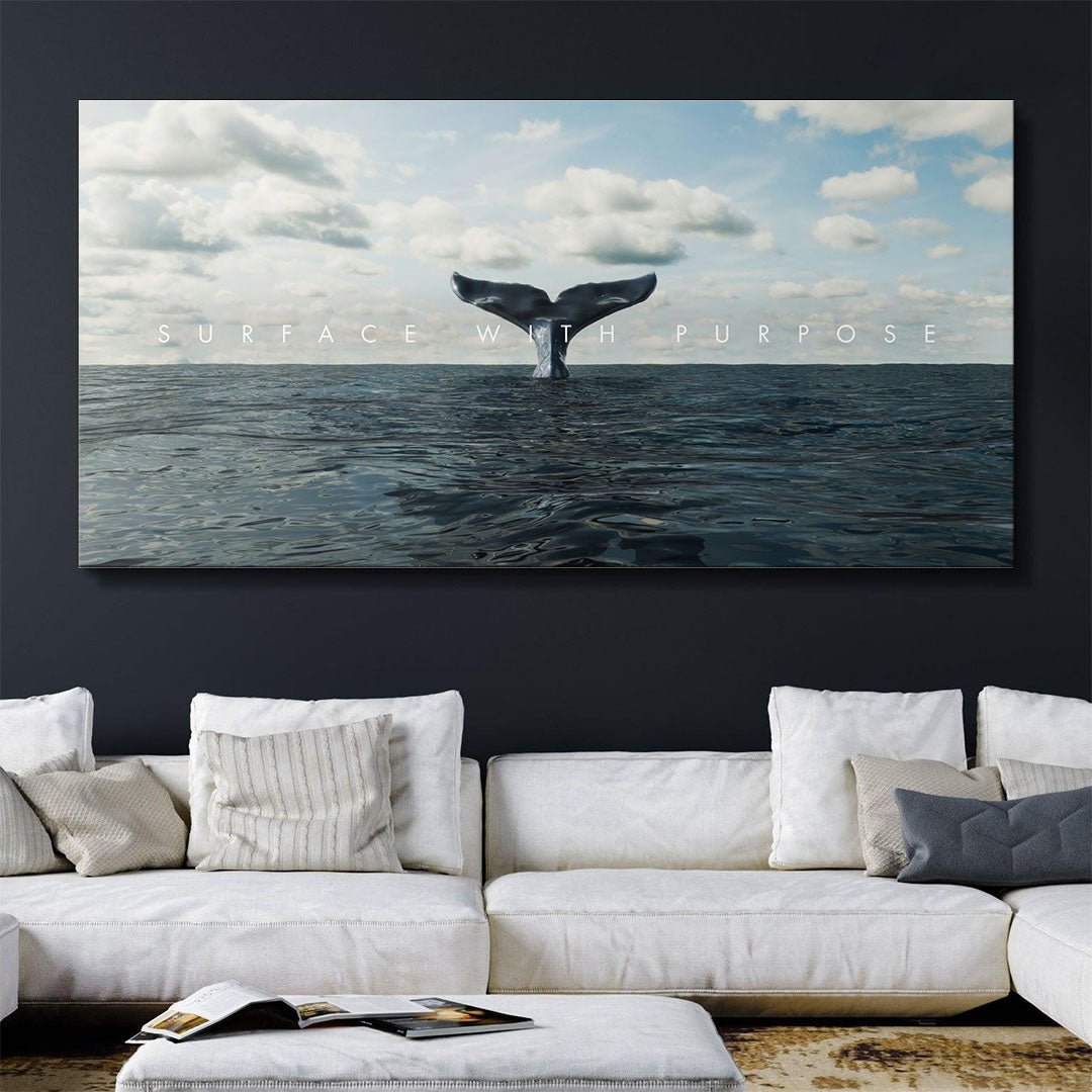 Surface With Purpose motivational canvas wall art