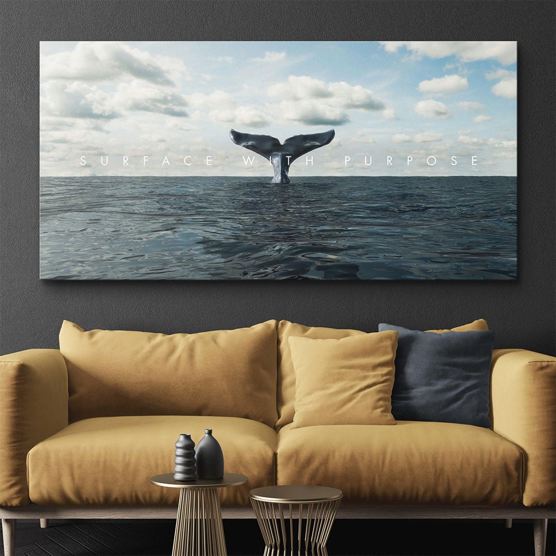 Surface With Purpose motivational canvas wall art