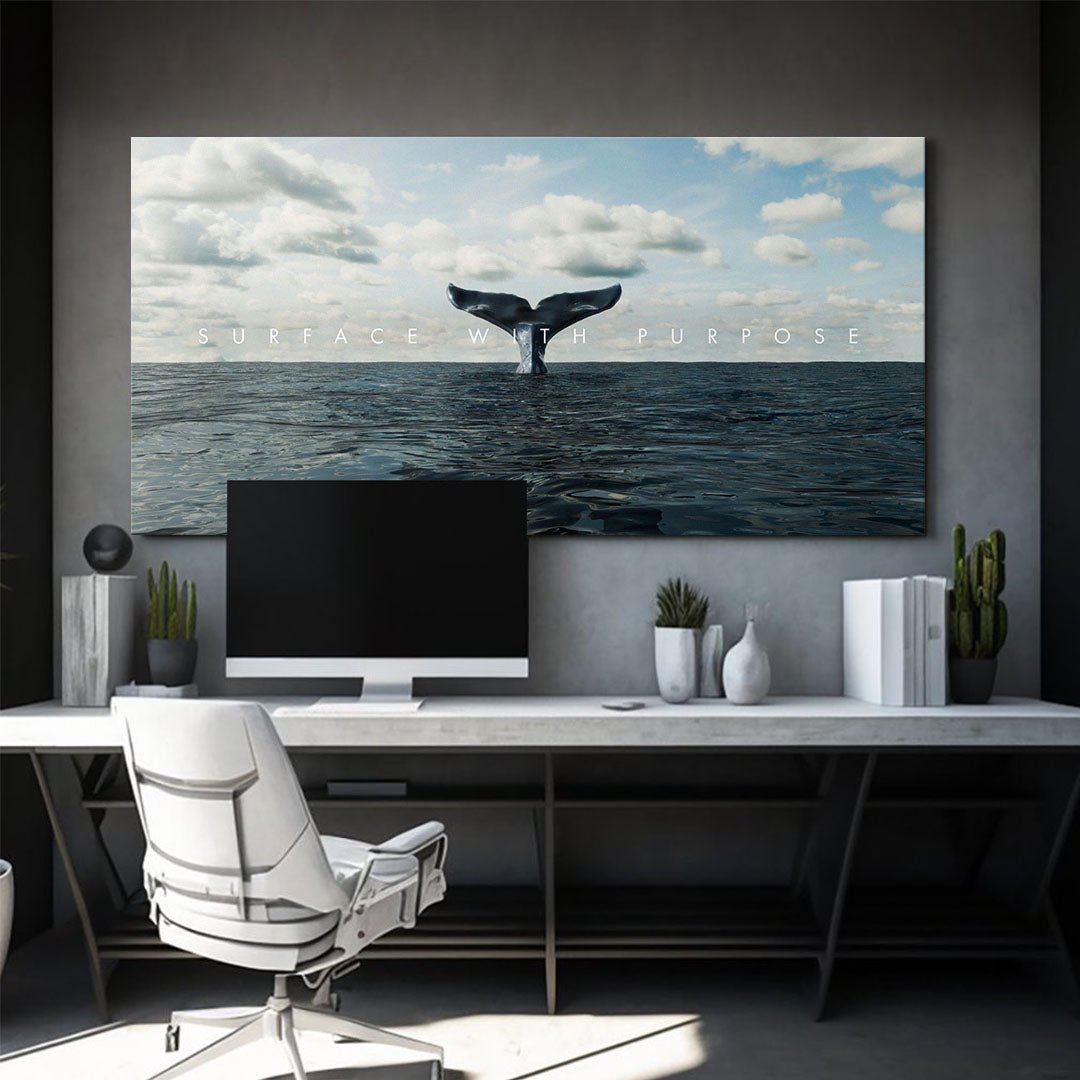 Surface With Purpose motivational canvas wall art