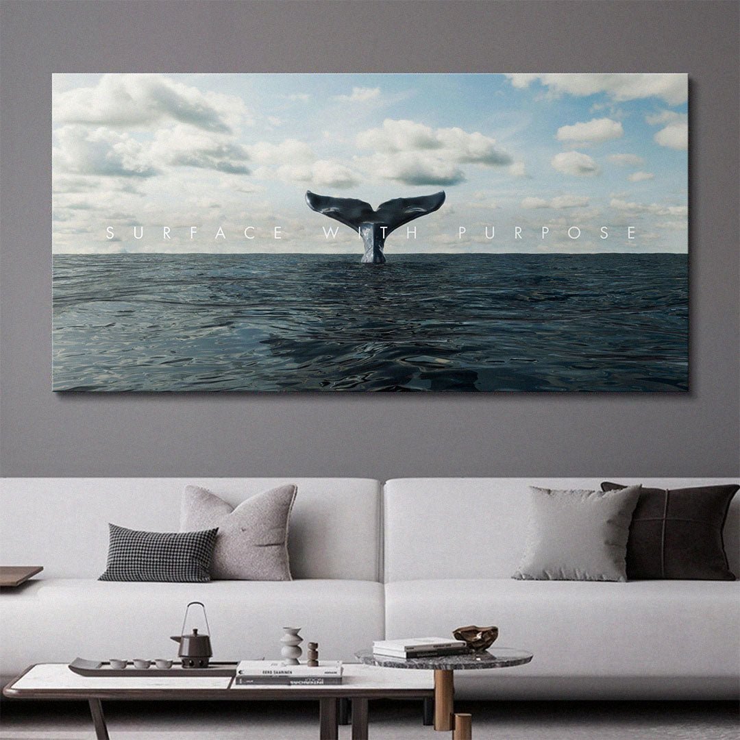 Surface With Purpose motivational canvas wall art