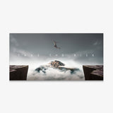 Take The Risk canvas wall art
