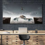 Take The Risk canvas wall art