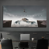 Take The Risk canvas wall art