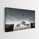 Take The Risk canvas wall art