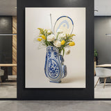 Tennis Vase canvas wall art