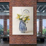 Tennis Vase canvas wall art