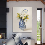 Tennis Vase canvas wall art