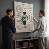 The Azure Design canvas wall art