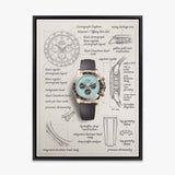 The Azure Design canvas wall art