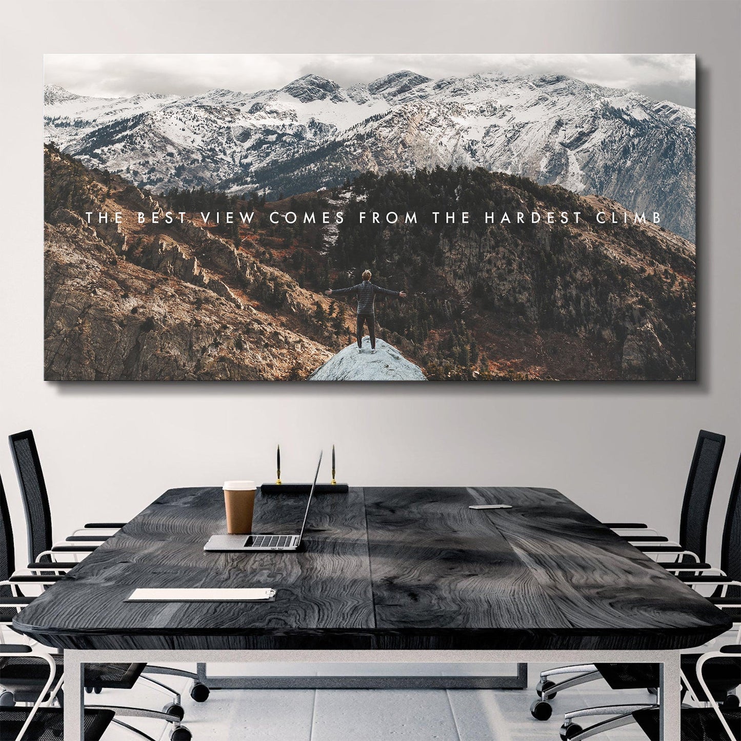 The Climb canvas art