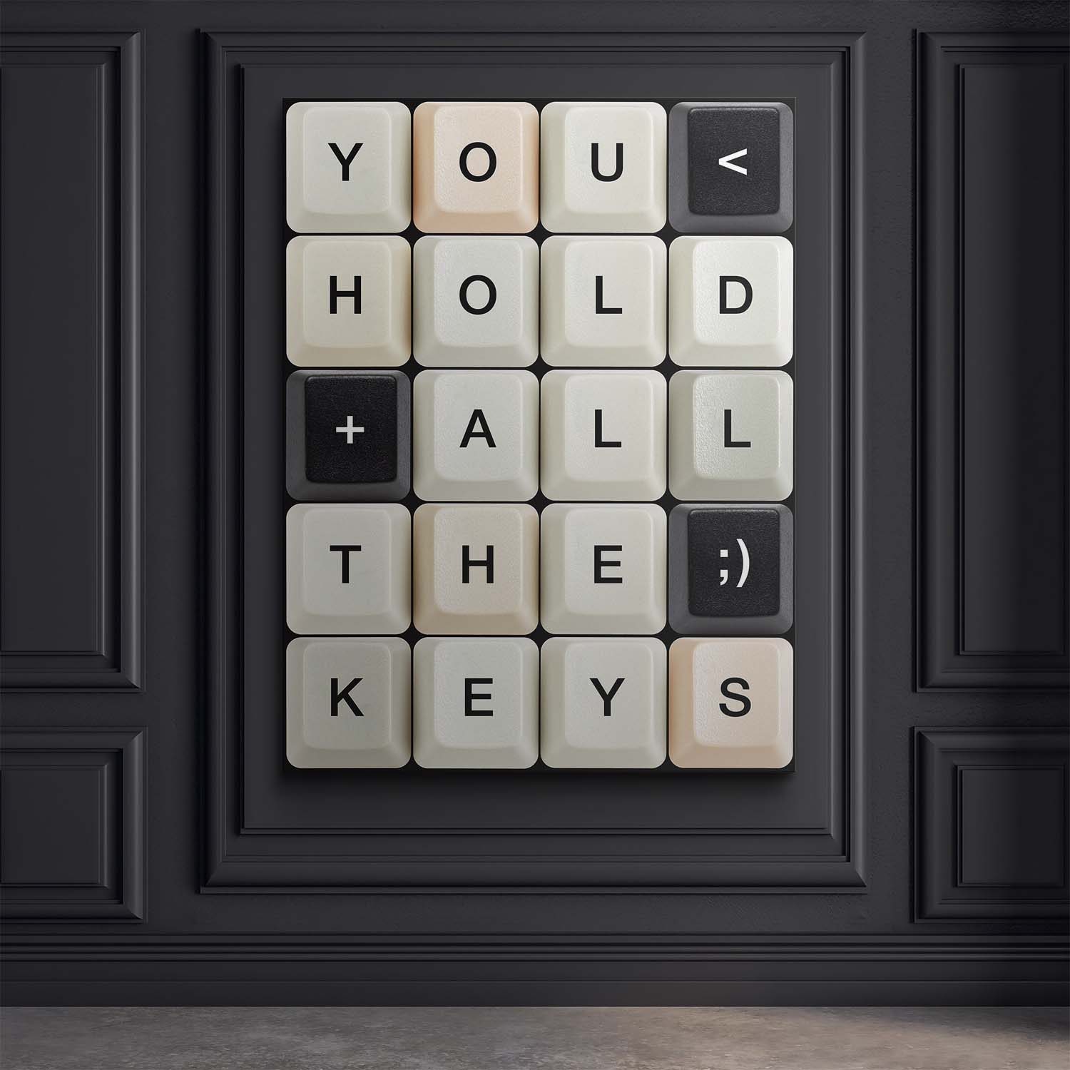 The Keys canvas art