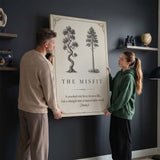 The Misfit canvas wall art