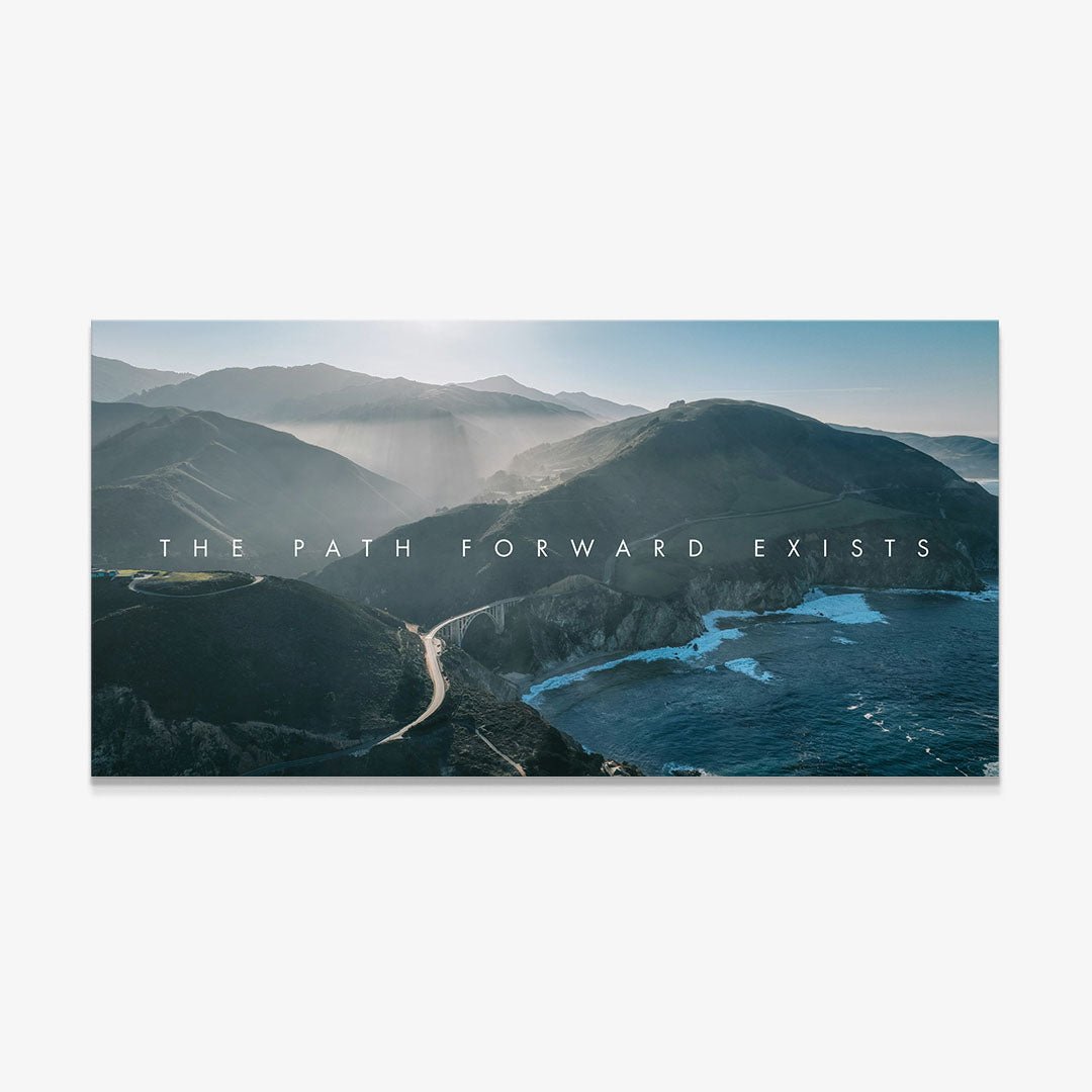 The Path Forward Exists canvas art