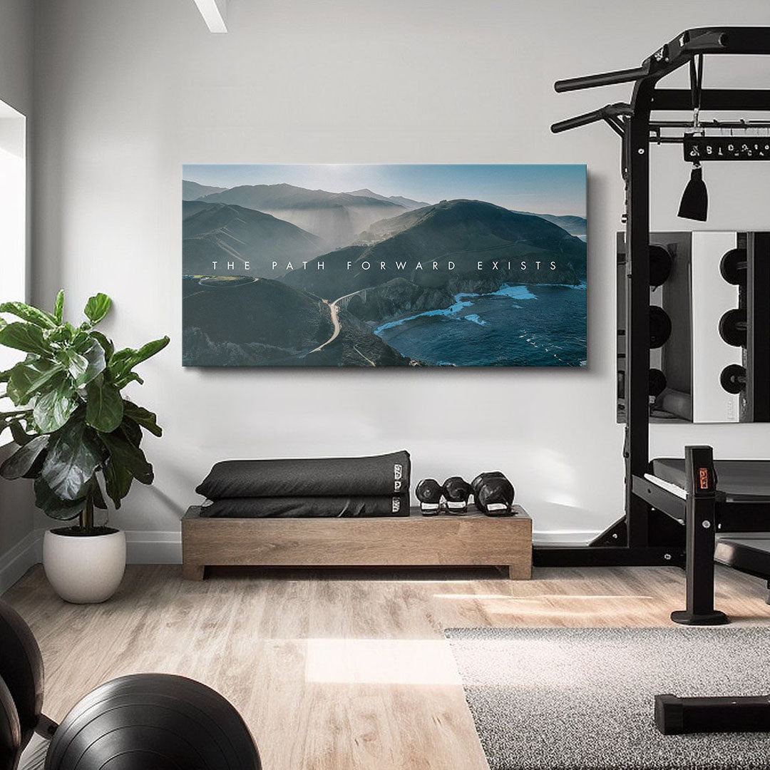 The Path Forward Exists canvas art