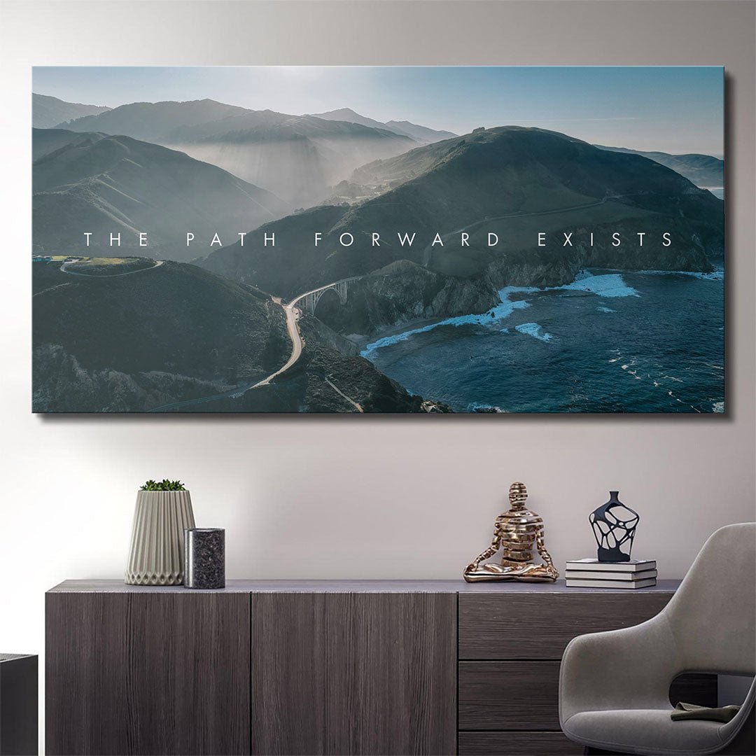 The Path Forward Exists canvas art