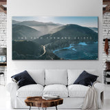 The Path Forward Exists canvas wall art