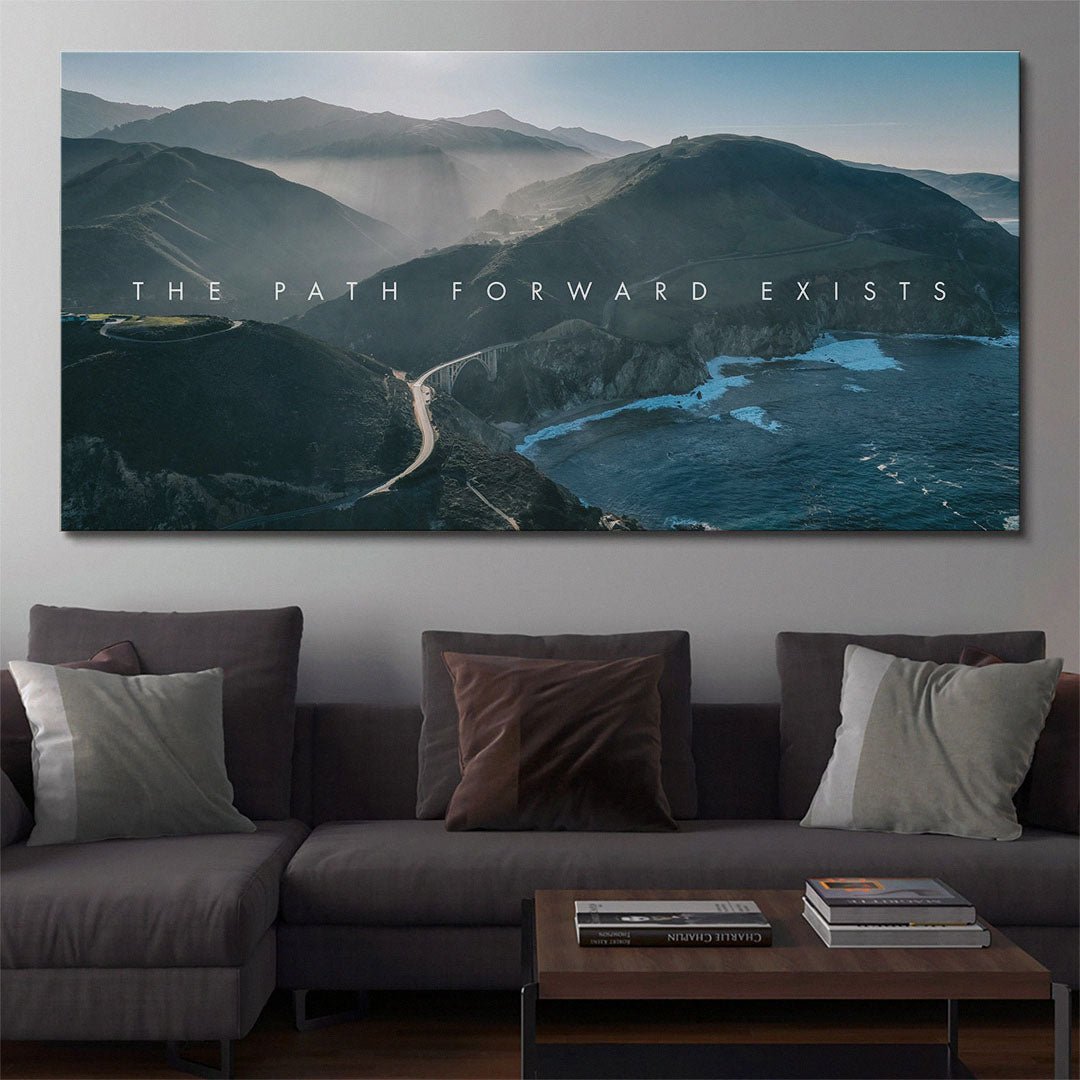 The Path Forward Exists canvas art