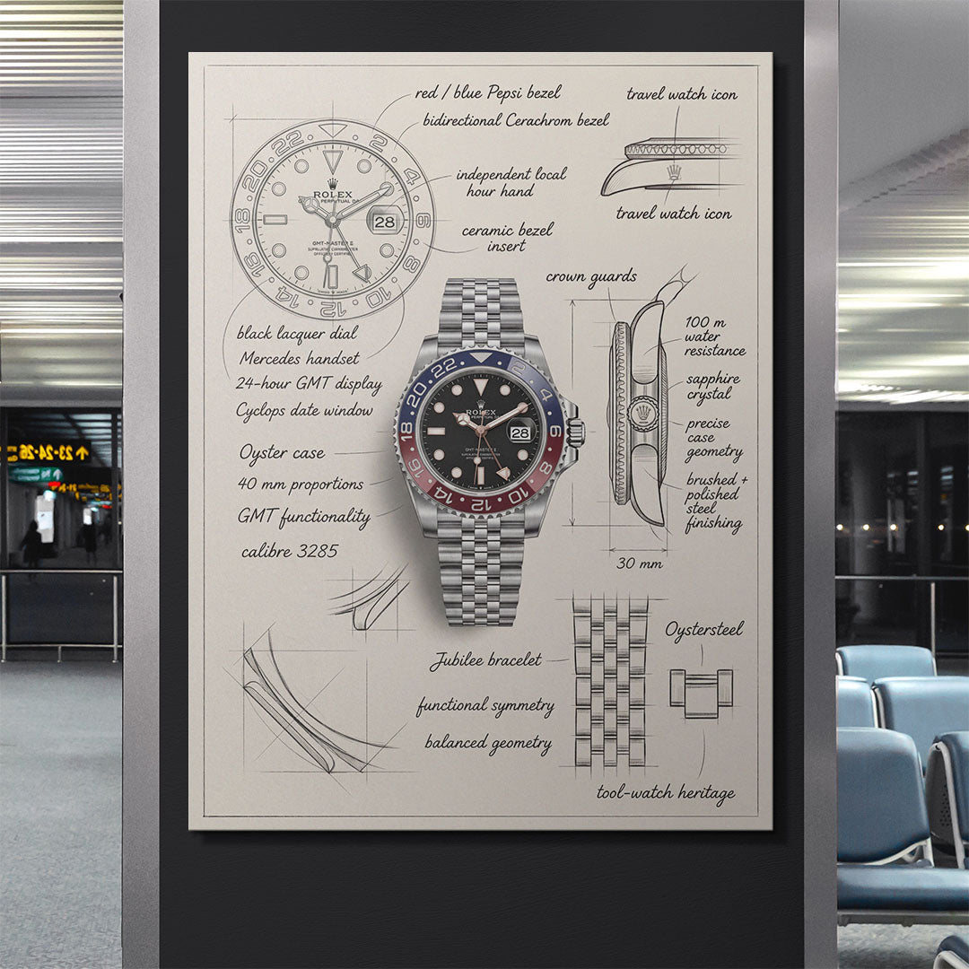 The Pepsi Design canvas wall art