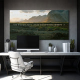 The Rough Path canvas wall art