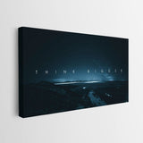Think Bigger canvas wall art