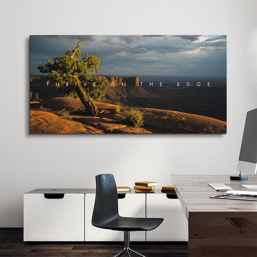 Thrive On The Edge canvas art