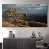Thrive On The Edge canvas wall art