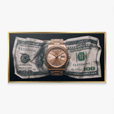 Time Is Money canvas wall art