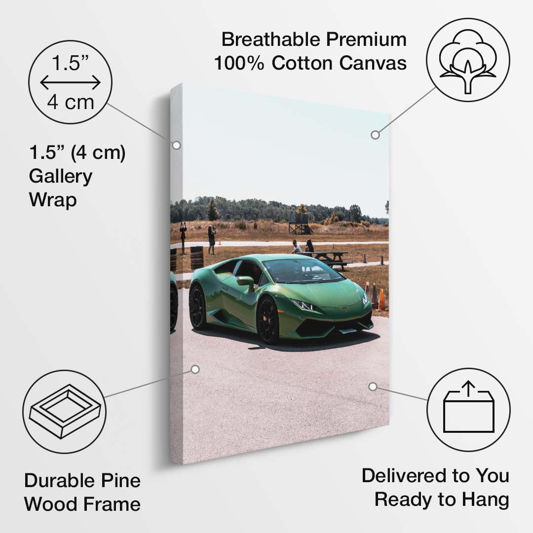 Track Day Beast canvas art