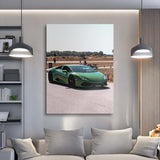 Track Day Beast canvas wall art