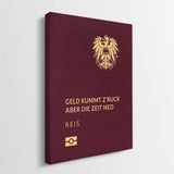 Travel More (Austria) canvas wall art