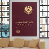 Travel More (Austria) canvas wall art