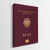 Travel More (Germany) canvas wall art