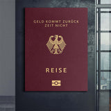 Travel More (Germany) canvas wall art