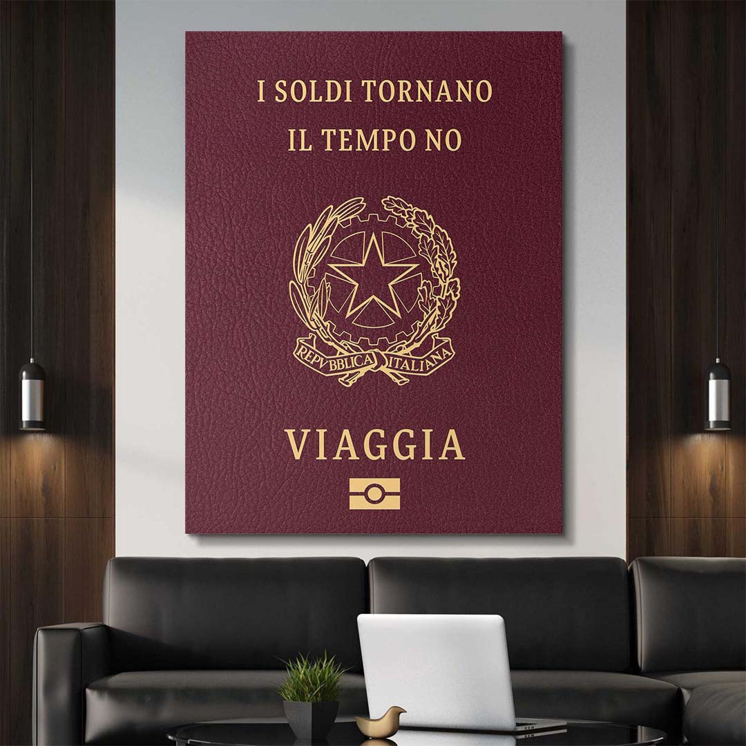 Travel More (Italy) canvas art