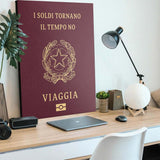 Travel More (Italy) canvas wall art