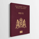 Travel More (Netherlands) canvas wall art