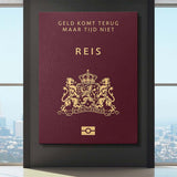 Travel More (Netherlands) canvas wall art