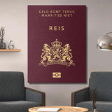 Travel More (Netherlands) canvas wall art
