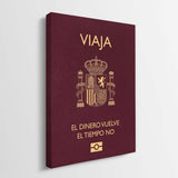 Travel More (Spain) canvas wall art