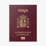 Travel More (Spain) canvas wall art