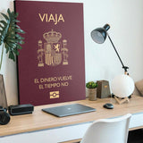 Travel More (Spain) canvas wall art