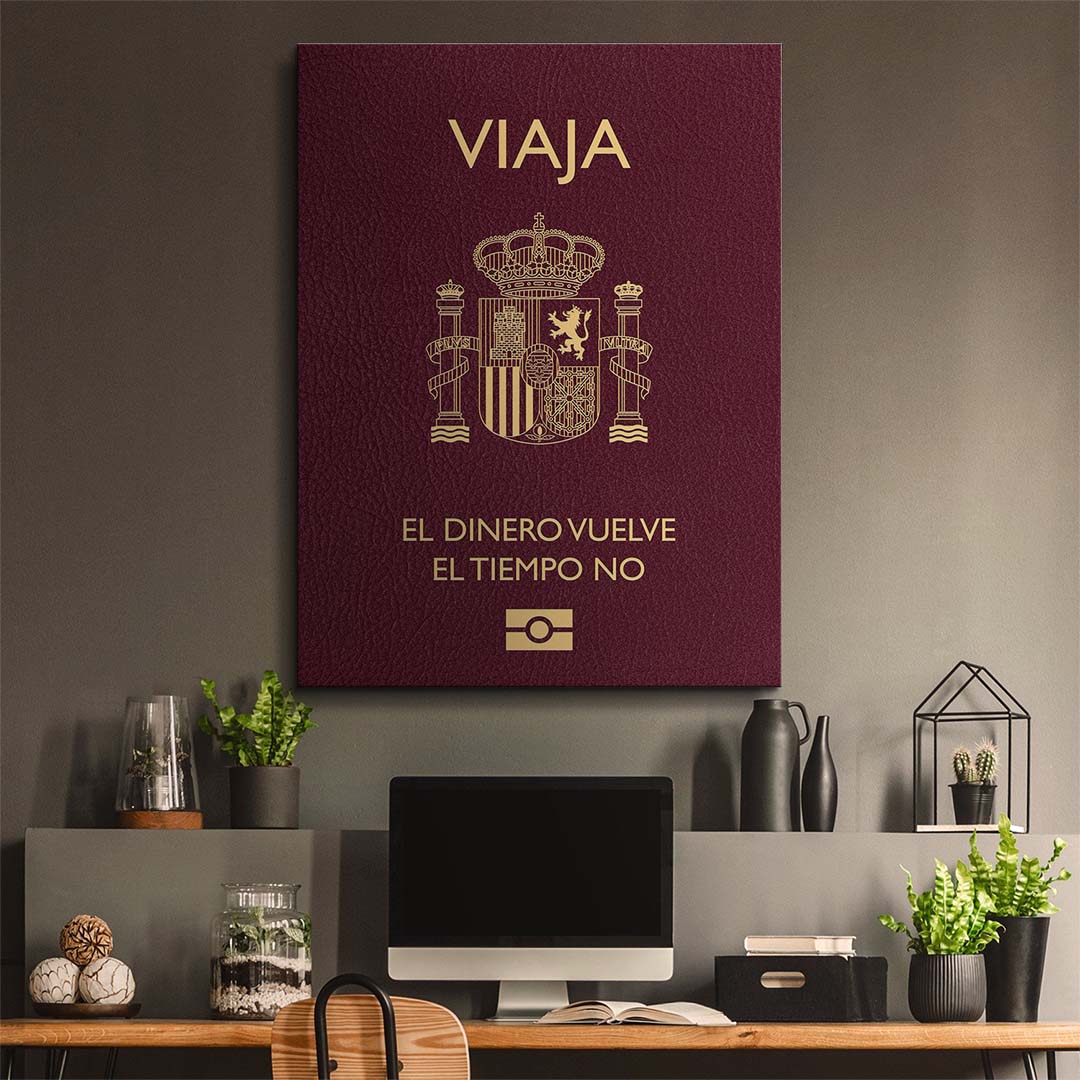 Travel More (Spain) canvas art