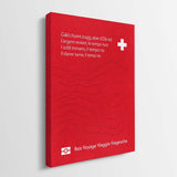 Travel More (Switzerland) canvas wall art