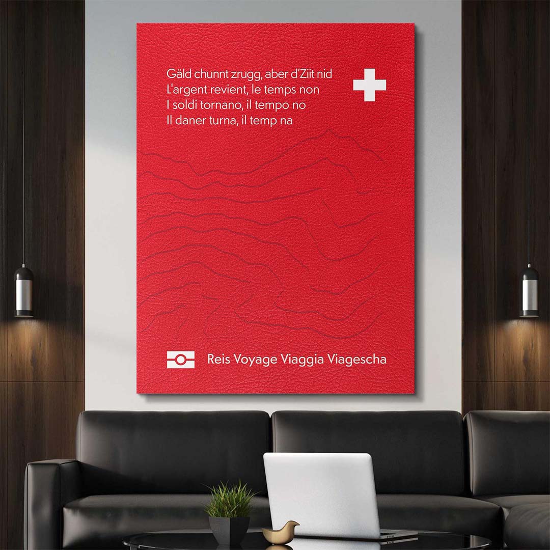 Travel More (Switzerland) canvas art