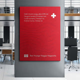 Travel More (Switzerland) canvas wall art