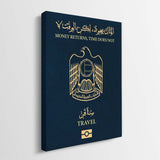 Travel More (UAE) canvas wall art