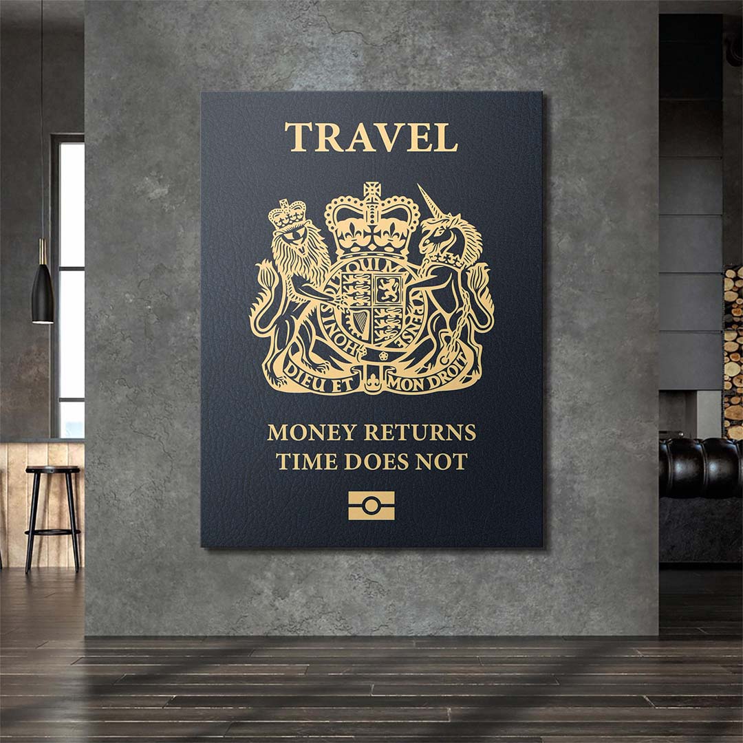 Travel More (United Kingdom) canvas art