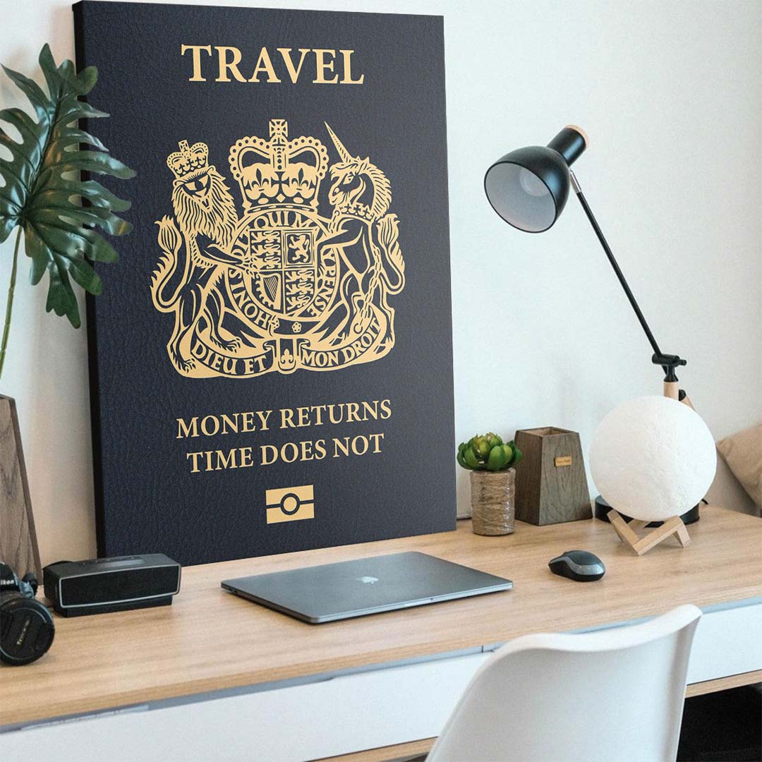 Travel More (United Kingdom) canvas art