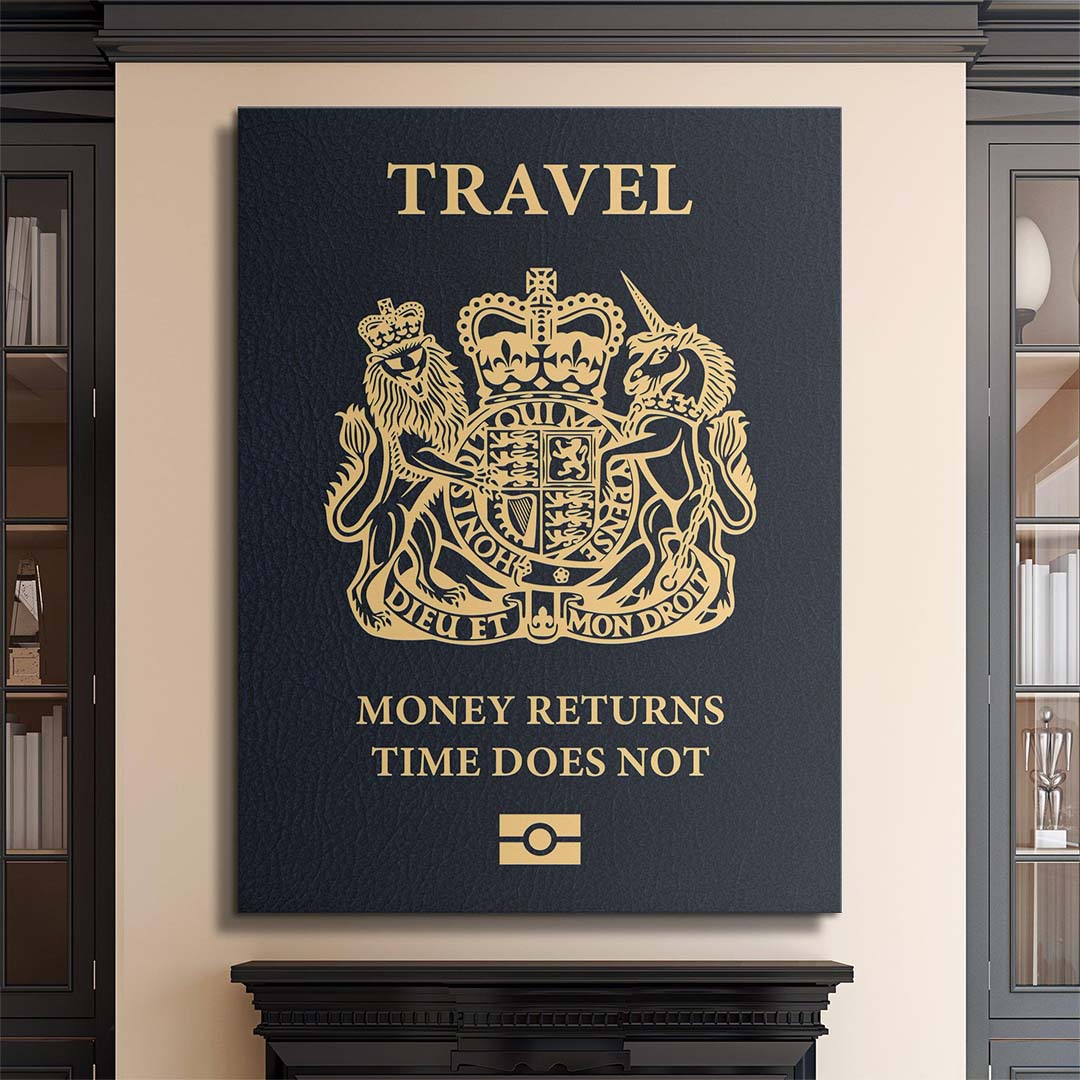 Travel More (United Kingdom) canvas art