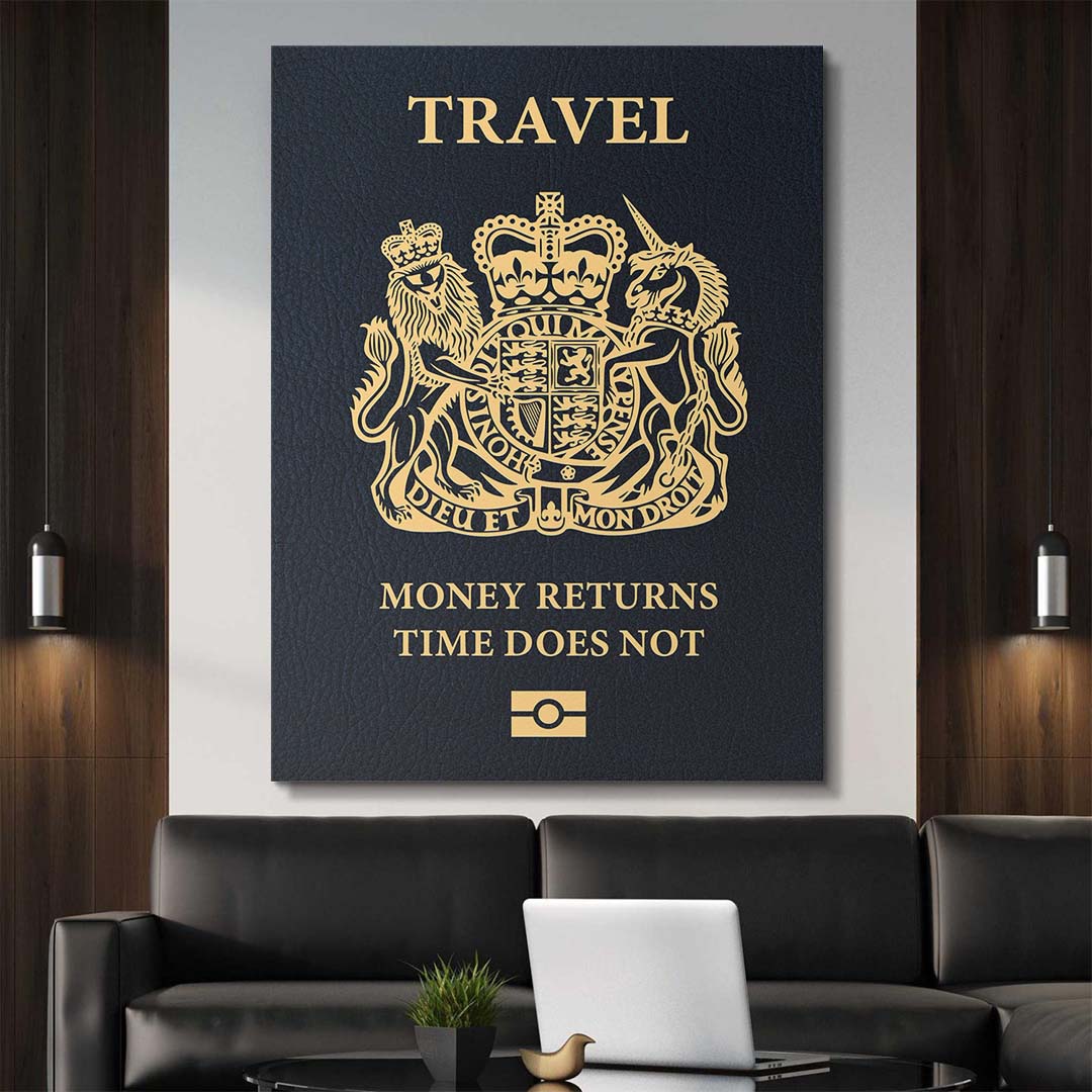 Travel More (United Kingdom) canvas art